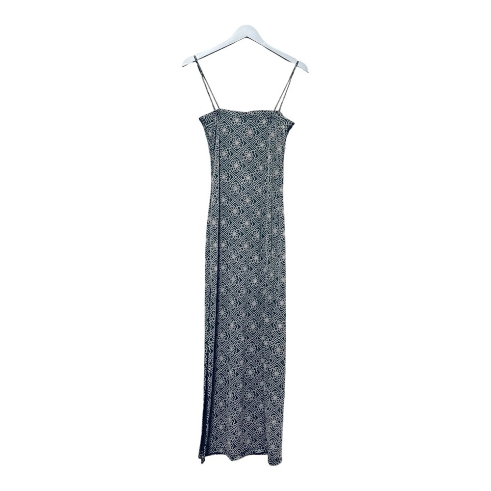 579 Floral Geo Print Maxi Dress – Size Small - Picture 3 of 6